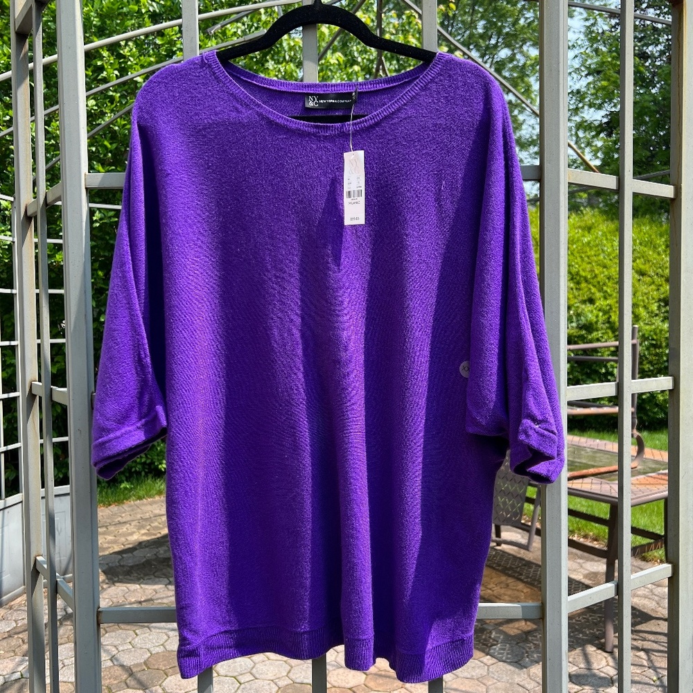 NWT NY&Co Dolman Sweater - Size XXL